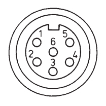 RI58-O/RI58-T實心軸光電增量通用編碼器(電氣連接 M16 連接器(Binder)，6腳) - 西安德伍拓自動化傳動系統有限公司